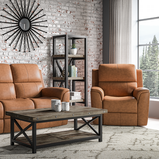 Henry Leather Power Recliner 2